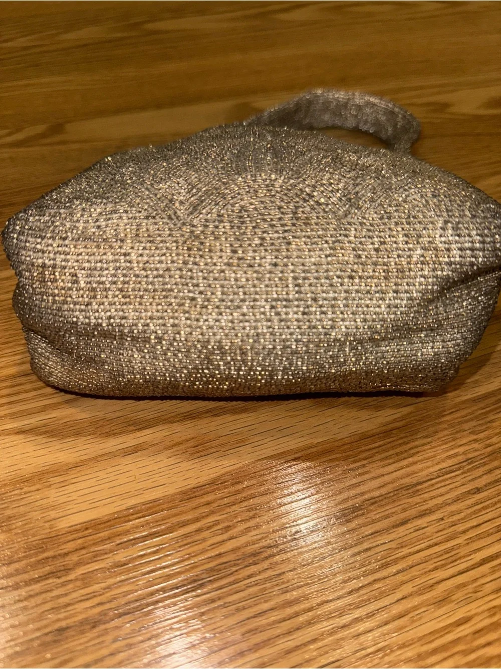 Vintage Walborg Silver Beaded Evening Bag